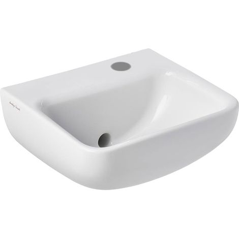 Armitage Shanks Contour 21 Plus Basin with Back Outlet 400mm Wide - 1 RH Tap Hole (1/3)