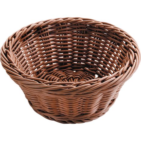 Panier à pain rond 19x8 cm Brown