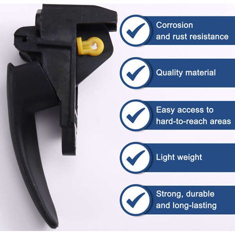 Reference 9417200066 applies to the left interior door handle of a Mercedes-Benz Actros Econic from 1996-2003. (1/5)