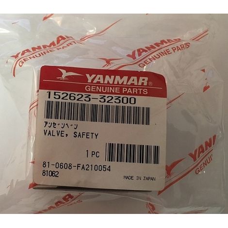 Yanmar 152623-32300 - Válvula, Seguridad