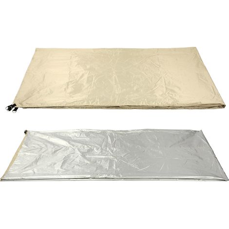 Voile d'ombrage imperméable, protection UV et solaire pour terrasse, jardin et aménagement extérieur, 3,6 x 3,6 m (1/5)