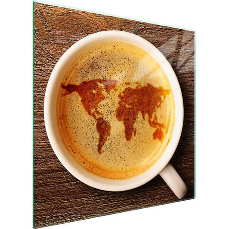 Glas-Kochfeldschutz 50x52 Kaffee (1/5)