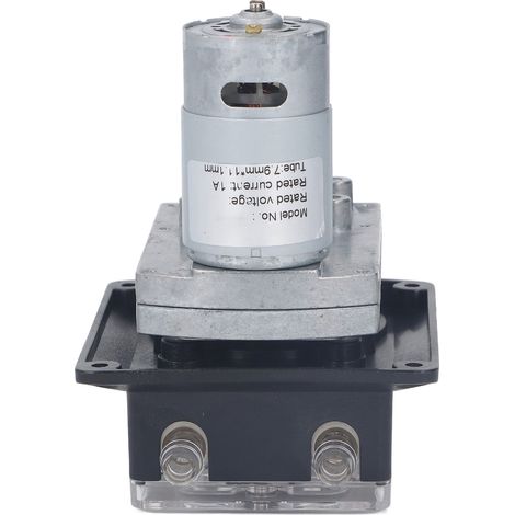 Pompe péristaltique à double tête, micro-pompe à débit constant 24 V CC, de qualité alimentaire, pour liquides, débit 1500 ml/min (1/5)