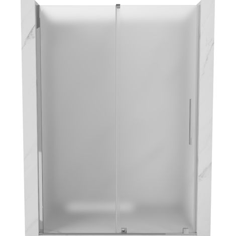 Mexen Velar portes de douche coulissantes 140 cm, givré, chrome - 871-140-000-31-01 (1/5)