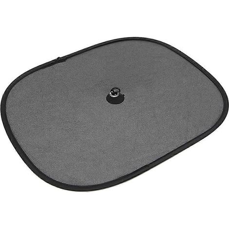 2 pare-soleil de fenêtre de voiture pour pare-soleil, visière latérale en maille, protection solaire Bl (1/4)