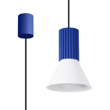 Suspension Estria 1 blanc/outremer (1/5)