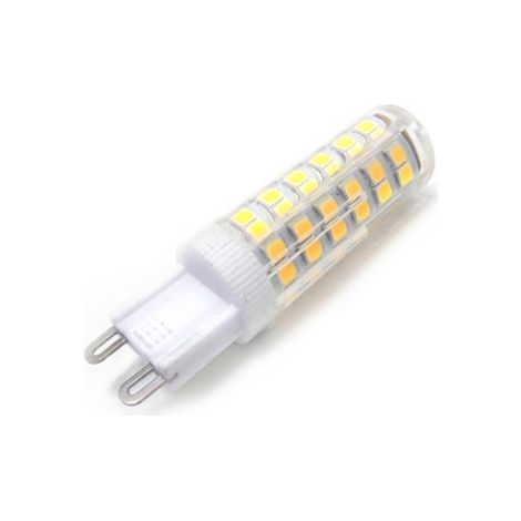 Lampdina G9 7W 220V 75 LED SMD 2835 Luce Fredda 6400k con Protezione in Resina