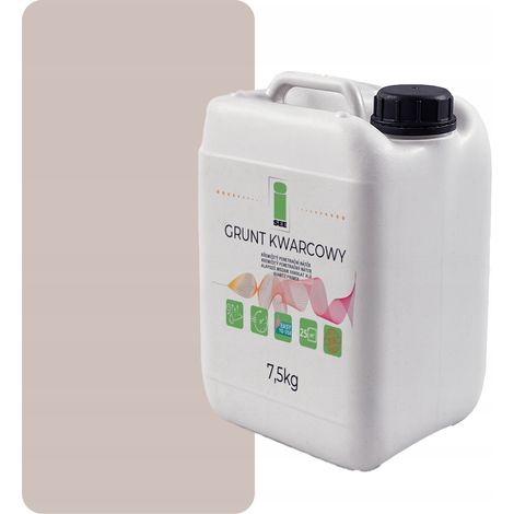 Imprimación de cuarzo para yeso decorativo, beige claro D812 7,5 kg (1/5)