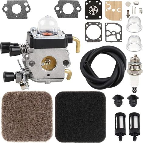 Carburateur Filtre à air Pièces de Rechange pour STIHL FS75 FS80 FS85 FS75 HS75 HS80 HS85 HL75 HL75K FH75 HT70 HT75 KM80 KM85 KM85R SP80 SP85 FC75 FC85 FS85RX Débroussailleuse Coupe-Herbe (1/5)