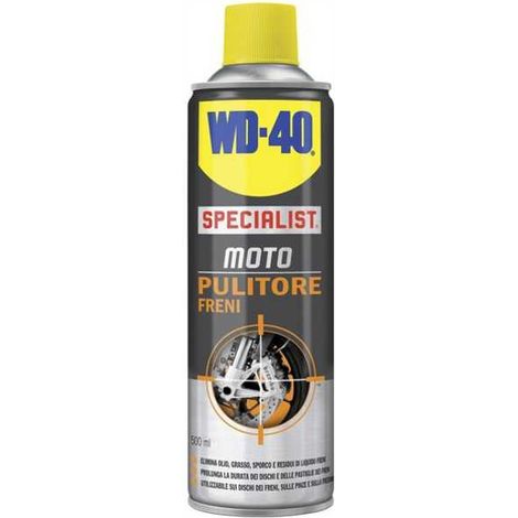 LIMPIADOR DE FRENOS PARA MOTO "WD-40" 500 ml