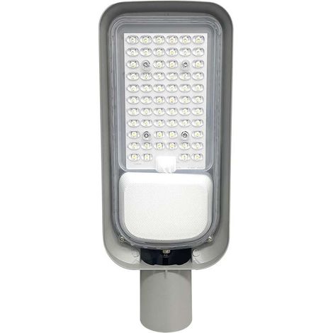 Lampadaire LED V-TAC 50 W, gris, blanc froid, IP65