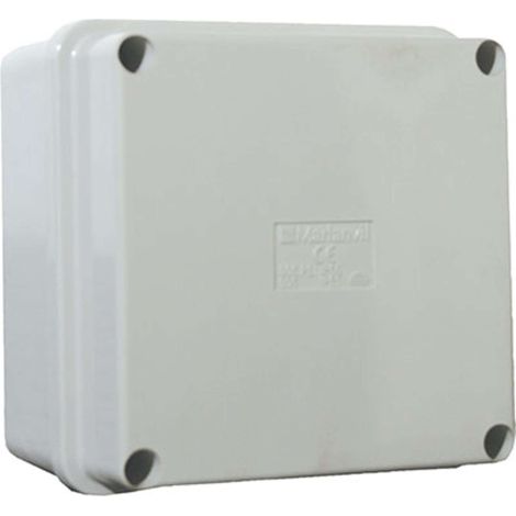 CASSETTA DERIVAZIONE PARETI LISCE IP66 MARLANVIL - PC/ABS + VITI INOX MM 100X100 H.MM 50 - 5 pezzi