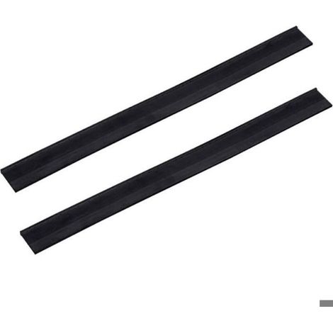 Lames de nettoyage de vitres de rechange pour aspirateur de vitres 2 pièces 280mm raclette caoutchouc accessoire recharge (1/4)