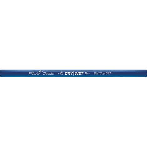 Zimmermannsblei-/Kopierstift 547/24 L.24cm 2H/Kopiermine ungespitzt PICA (1/4)