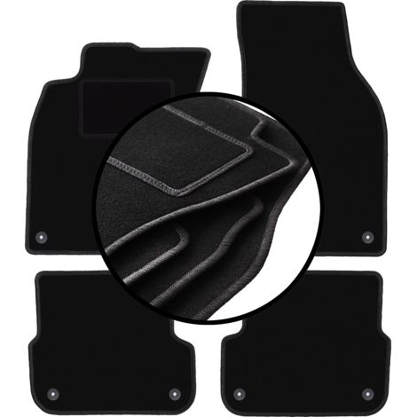 Komplettset Veloursmatten für: Audi A6 C6 Limousine, Kombi, Avant (2004-2006) (1/5)