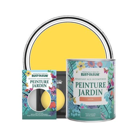 Peinture Jardin, Finition Satinée - Sorbet Citron (1/3)