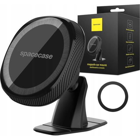 Support voiture Spacecase SC05 pour tableau de bord/console Magsafe noir (1/5)