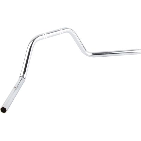 Guidon Moto Plat 22mm Drag Bar pour CG125, Guidon Customisé Motard Accessoire, Barre Plate Motocyclette (1/5)