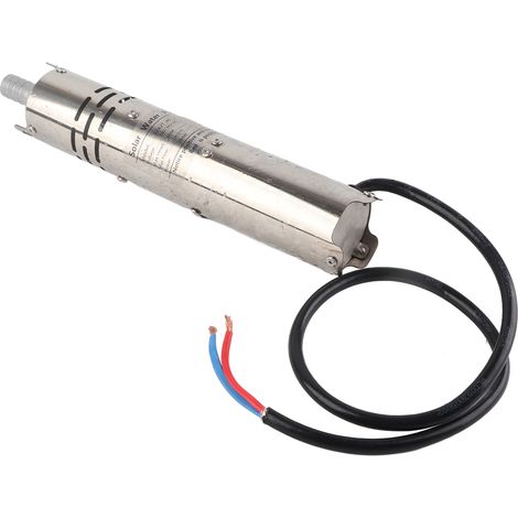 Pompe immergée solaire 24V sans balais à aimant permanent, moteur électrique DC, contrôleur MPPT intégré (S242T40) (1/5)