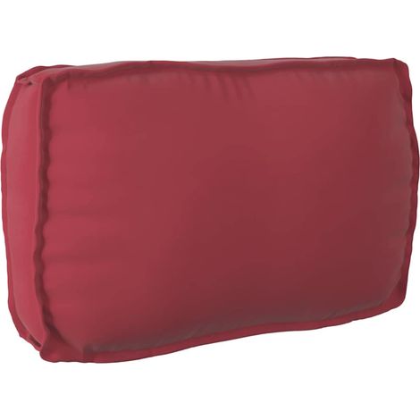 Maison Exclusive - Palettenkissenset 2 pcs Weinrot Oxford-Stoff