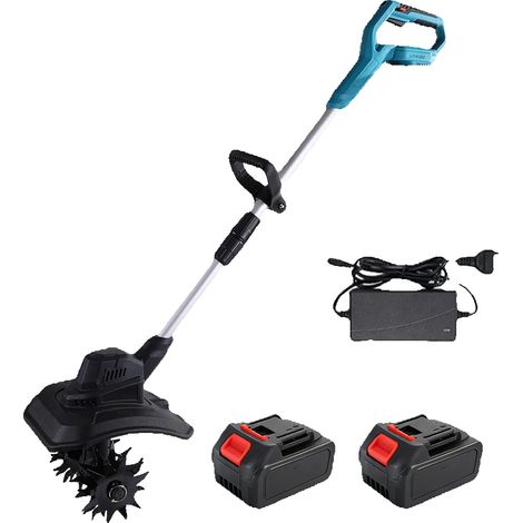 Cultivateur, Sans Fil, Moteur Sans Balais, 2 Batteries (1/2)