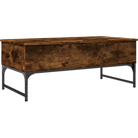 Maison Exclusive - Couchtisch Räuchereiche 100x50x40 cm Holzwerks