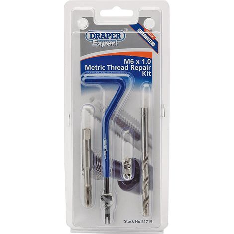 Draper Expert M6 x 1.0 Metric Thread Repair Kit (21715) (1/5)