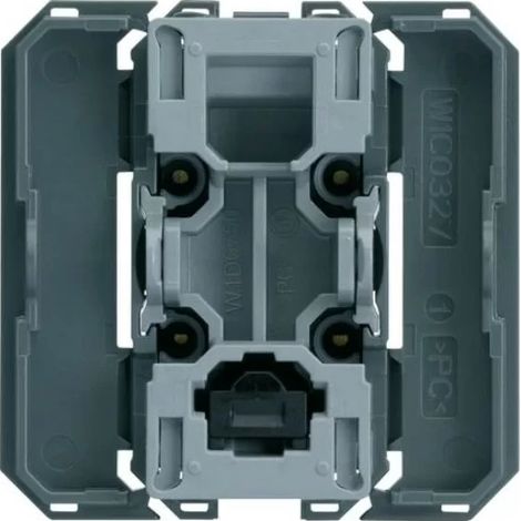 Hager WXF003 InterBP gallery two-way switch with neutral 2mod.