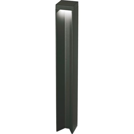 Ideal Lux KURT Borne extérieure LED noire, 3000K, IP54, non dimmable