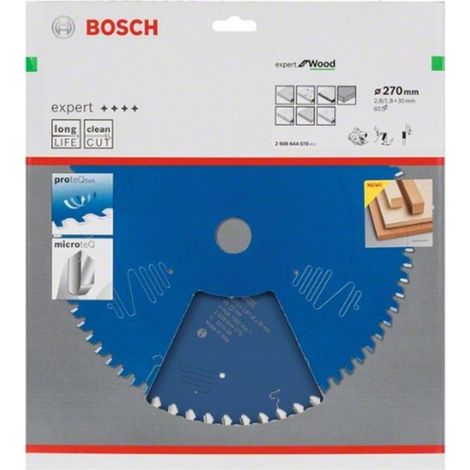 BOSCH DISCO SIERRA EXPERT MADERA 270 X 30 X 60D (1/4)