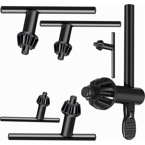 Clé Mandrin de Perceuse,6pcs Clé Universelle pour Mandrin de Perceuse à Pression pour Outil de Serrage de Perceuse électrique (20mm/10mm/13mm/16mm/4mm/6mm),OUYLAF (1/5)