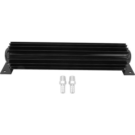 The Dual Channel Transmission Cooler Efficiently Cools the Universal Car Truck (BLACK). (1/5)