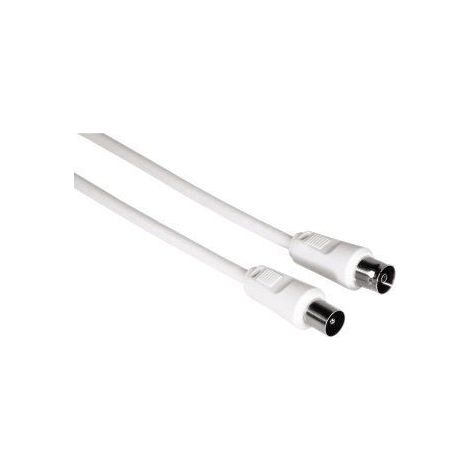HAMA CABO ANTENA COAX M/F 75DB 10MT BRANCO