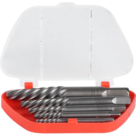 Extracteur De Vis - Acier Trempé Filetage Gauche - Pour Boulons Endommagés Et Goupilles - Kit De 5 Pièces (1/5)