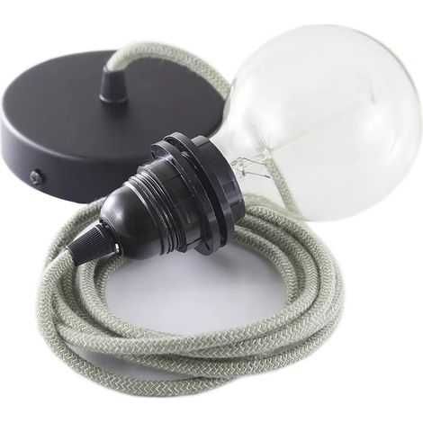 Lampe creative-cables rd72 zigzag 105W Kabel 1 Meter (1/3)