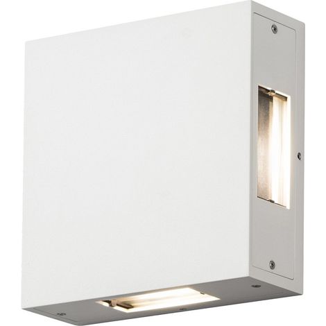 Konstsmide Cremona Applique d'extérieur moderne, blanche, 4x 3 LED haute puissance, IP54 (1/3)