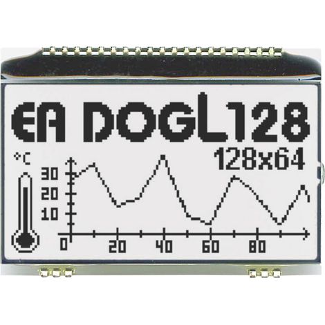 DISPLAY VISIONS LCD-Display     (B x H x T) 68 x 51 x 2.8 mm