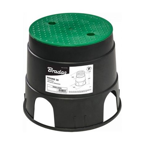 Ventilbox Verteilerkasten rund groß, Durchmesser 30cm (1/5)