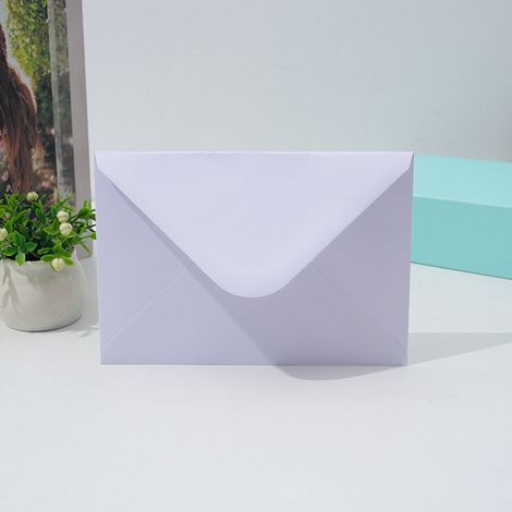 Enveloppes (100 pièces) - Papier cartonné vintage - Enveloppes vintage simples - Enveloppes pour cartes de vœux - Cartes postales - Invitations - 13 x 19 cm - Blanc (1/5)
