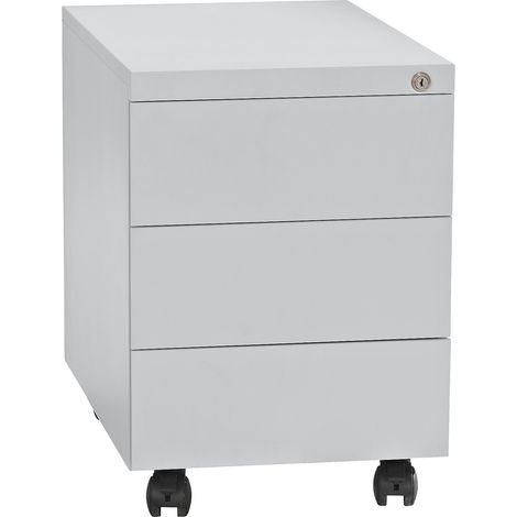 eurokraft basic, Caisson roulant en acier, 1 plumier, 3 (1/2)