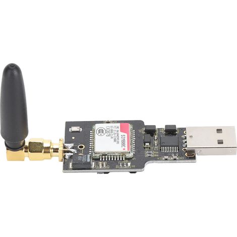 Module GSM/GPRS SIM800C, modem de communication sans fil USB avec Bluetooth, transmission de données vocales, SMS et appels téléphoniques. (1/5)