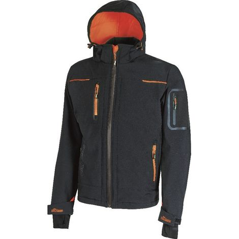 Giacca softshell da lavoro U-Power Space - XL - Blu