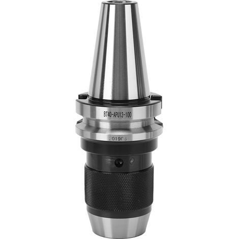 Porte-outil de mandrin de perçage intégré en acier rapide pour fraiseuse CNC BT40-APU13-100 (1/5)