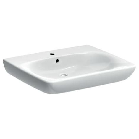 Geberit Renova Nr. 1 Comfort, lavabo avec encastrement,