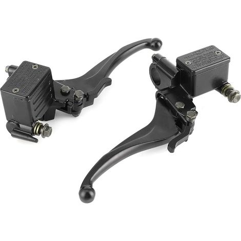 Paire de Pompes de Frein Hydrauliques et Universelles de 22 Mm pour VTT et Motos GY6 150 250, avec Poignée de Verrouillage de Stationnement, Expérience de Conduite Améliorée (1/5)
