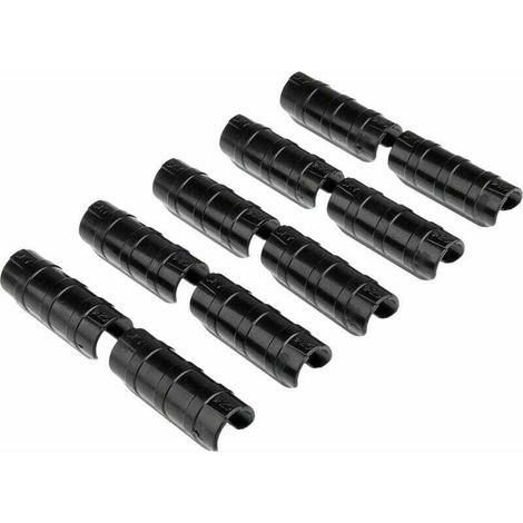24er-Packung Clips für XU-Gewächshausrohre, 24 bis 26 mm Durchmesser, hochwertiges, langlebiges und zuverlässiges Produkt aus ausgewählten Materialien, normkonform, einfach zu verwenden – KZQ (1/4)