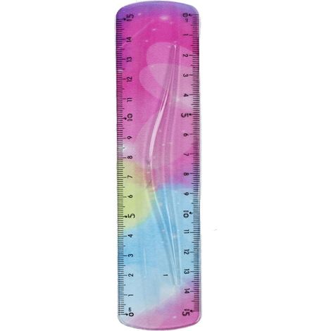 Règle en PVC souple et incassable, de mesure doux (1/5)