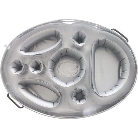 Pool Float Cup Holder Inflatable Pool Float for Beach Inflatable Jacuzzi Mattress Pool Inflatable Glass Holder Pool (1/5)