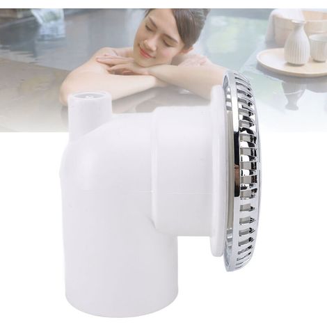 [Pompe à drainage de retour] Boîtier en PVC pour aspiration des eaux du bain, massage et spa - Diamètre 48mm