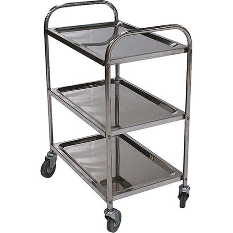 Stockman - Servante inox triple plateaux 100 Kg - SVT3/100 (1/4)